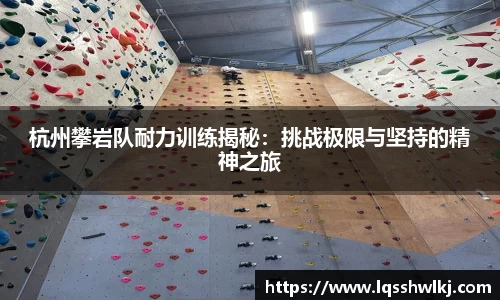 杭州攀岩队耐力训练揭秘：挑战极限与坚持的精神之旅